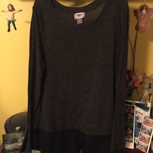 Old Navy Grey Top
